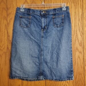 Ralph Lauren Jean Teeny Skirt Size 10
